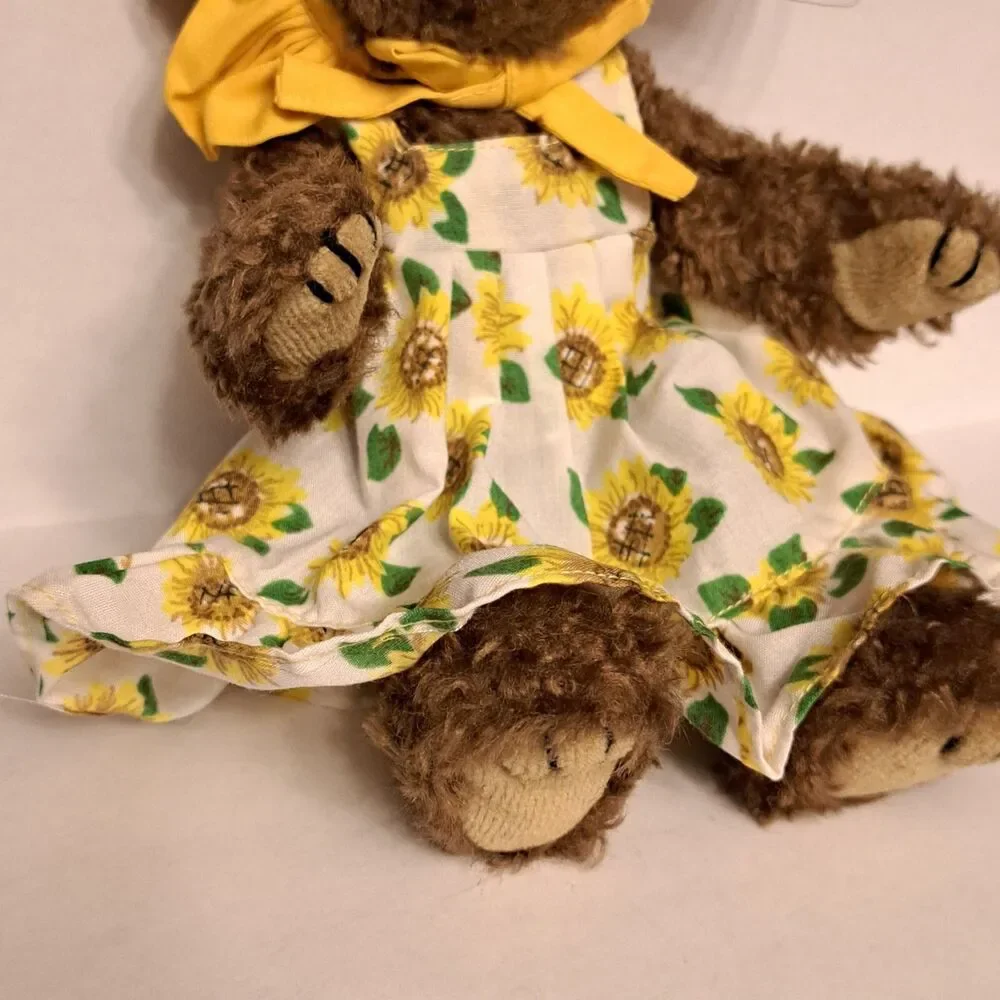 Vintage Ty Beanie Baby Susannah The Sunflower With Tag Bear 1993